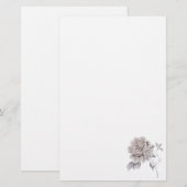 Papeterie Rose beige (Devant / Derrière)