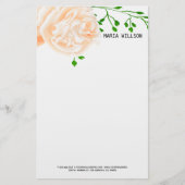 Papeterie Rose beige (Devant)