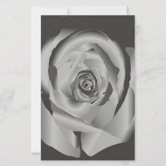 Papeterie Rose blanche