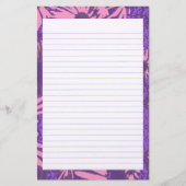 Papeterie rose d'aster (Devant)