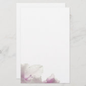 Papeterie rose de magnolia (Devant / Derrière)