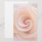 Papeterie Rose de plage (Devant / Derrière)