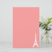 Papeterie Rose de Tour Eiffel (Debout devant)