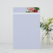 Papeterie Rose et Motif victorien (Debout devant)