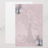 Papeterie Rose Fairy Stationnel par Molly Harrison (Devant / Derrière)