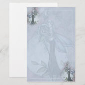 Papeterie Rose gothique Fairy Stationné par Molly Harrison (Devant / Derrière)