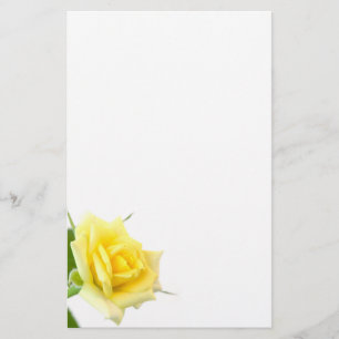 Papeterie Rose jaune