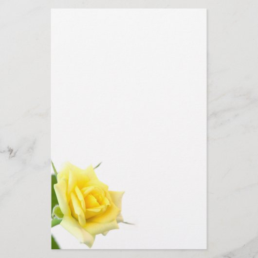 Papeterie Rose jaune (Devant)