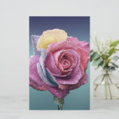 Papeterie Rose multicolore (Debout devant)