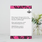 Papeterie Rose, Noir, Lustre blanc, Rouleaux (Debout devant)