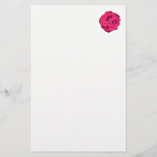 Papeterie Rose rouge (Devant)