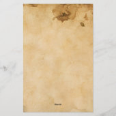 Papeterie Rose rouge Imaginaire foncé (Dos)