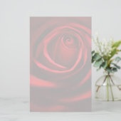 Papeterie Rose rouge stationnaire (Debout devant)