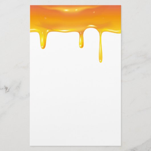 Papeterie Rosh Hashanah Juif Nouvel An Sweet Honey gouttes (Devant)