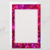 Papeterie 'Rosy Sparkle' (Devant / Derrière)