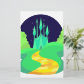 Papeterie route en brique jaune (Debout devant)