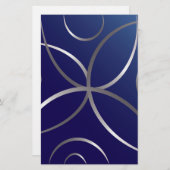 Papeterie Routes argentées (Devant / Derrière)