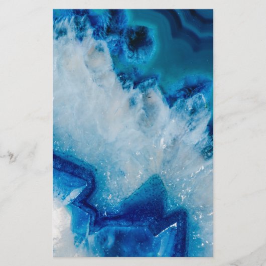 Papeterie Royal agate de bleu (Devant)