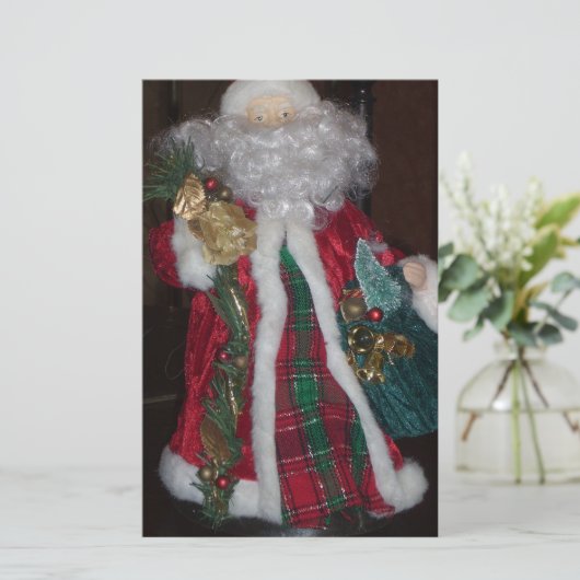 Papeterie Royal Plaid Hohoho Père Noël Joyeux Noël (Debout devant)