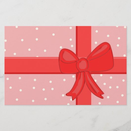 Papeterie ruban de papier cadeau (Devant)