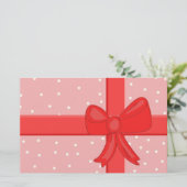 Papeterie ruban de papier cadeau (Debout devant)