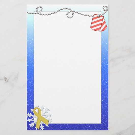 Papeterie Ruban jaune et étiquettes de chien rayées (Devant)