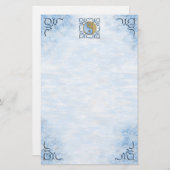 Papeterie Sable et eau de la tribu Yin Yang (Devant / Derrière)