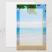 Papeterie Sable noir du Tropical (Devant / Derrière)