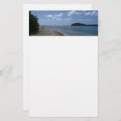 Papeterie Sailboat à la distance de St Thomas (Devant / Derrière)