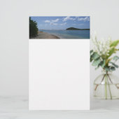 Papeterie Sailboat à la distance de St Thomas (Debout devant)