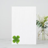 Papeterie Saint Patrick Jour Samrock 4 feuilles de trèfle (Debout devant)