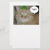 Papeterie Saint Patrick's Day (Devant / Derrière)