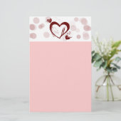 Papeterie Saint-Valentin (Debout devant)