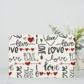 Papeterie Saint-Valentin (Debout devant)