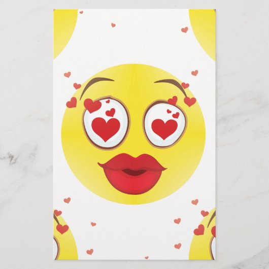 Papeterie Saint Valentin Emoji (Devant)