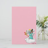 Papeterie Saint-Valentin Fumée Gris Cat croustillant (Debout devant)