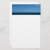 Papeterie Sainte-Lucie Horizon Océan Bleu (Devant / Derrière)