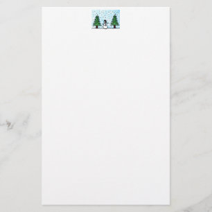 Papeterie Salutations Snowman