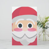 Papeterie santa claus emoji (Debout devant)