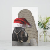 Papeterie Santa Hat Horsey (Debout devant)