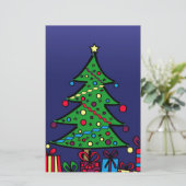 Papeterie sapin de Noël (Debout devant)