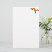 Papeterie Saut du Fox rouge (Debout devant)