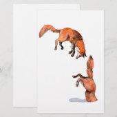 Papeterie Sauter Renard Rouge (Devant / Derrière)