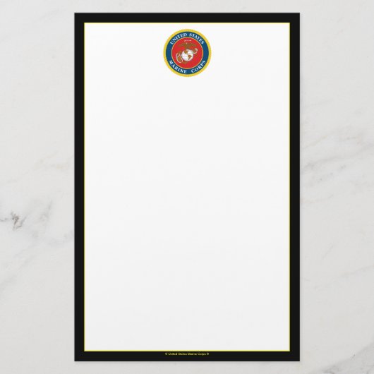 Papeterie Sceau du Corps des Marines - plat (Devant)