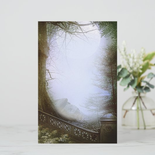 Papeterie Scène forestière enchantée (Debout devant)