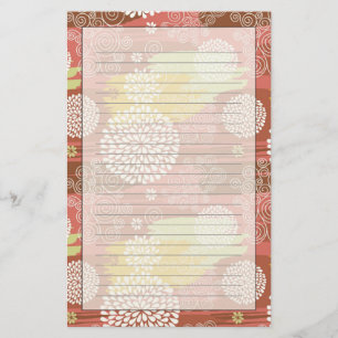 Papeterie Schéma floral 2