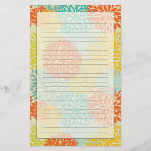 Papeterie Schéma floral 3