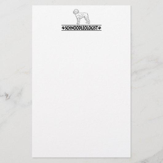 Papeterie Schnoodle humoristique (Devant)