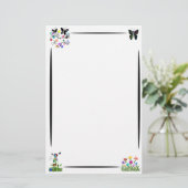 Papeterie Sensibilisation sur l'autisme stationnaire (Debout devant)