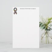 Papeterie Sensibilisation sur l'autisme stationnaire (Debout devant)